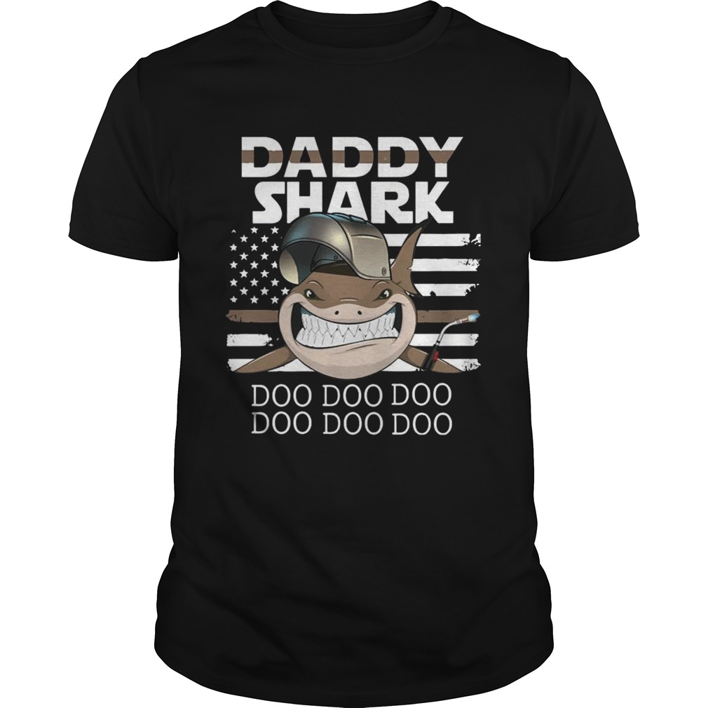 Welder Daddy Shark Doo Doo Doo Tshirt