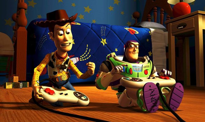 Buzz and Woody’s friendship drives all of the Toy Story movies.