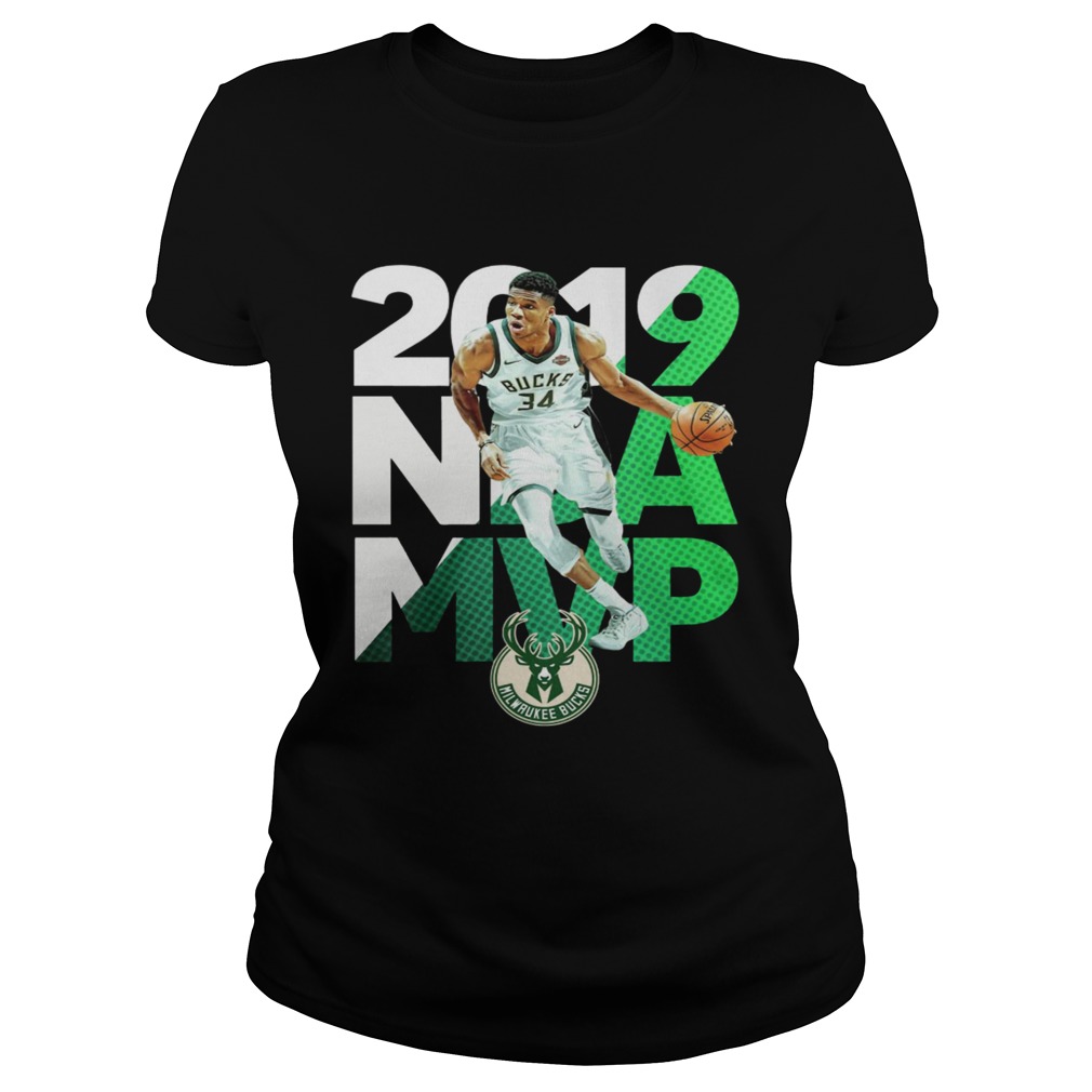 2019 NBA MVP Milwaukee Bucks Classic Ladies