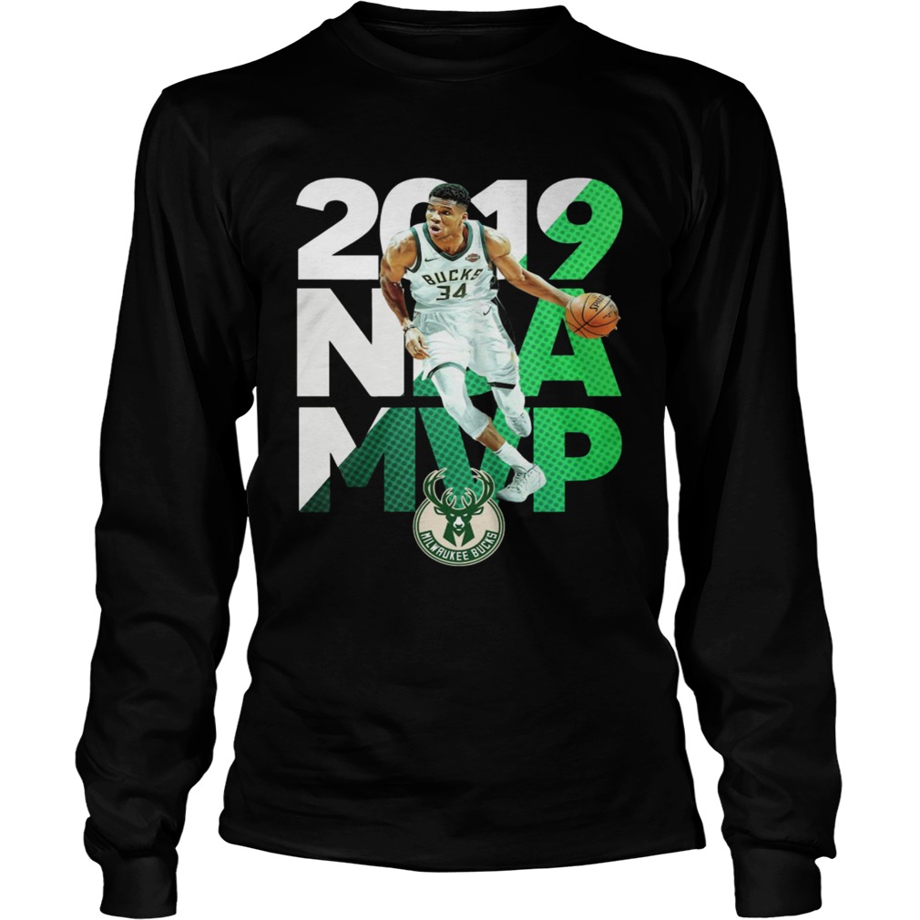 2019 NBA MVP Milwaukee Bucks LongSleeve