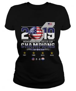 2019 Womens World Soccer Cup Champions United States  Classic Ladies