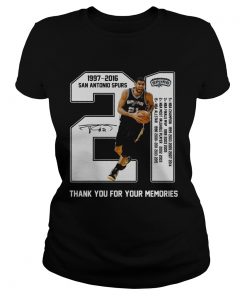 21th Years Of San Antonio Spurs 19972016  Classic Ladies