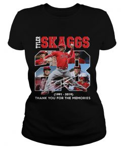 28 Years Tyler Skaggs 1991 2019 thank you for the memories  Classic Ladies