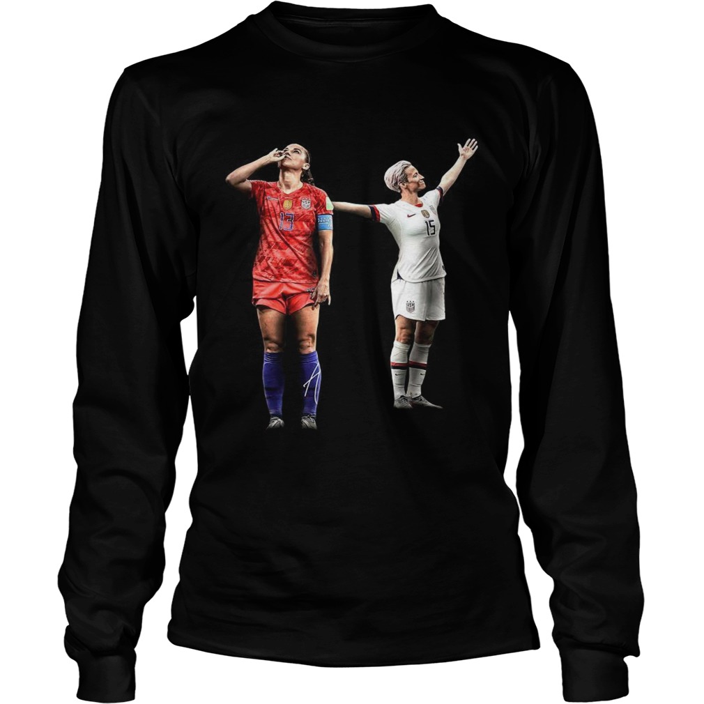 Alex Morgan and Megan Rapinoe womens soccer LongSleeve