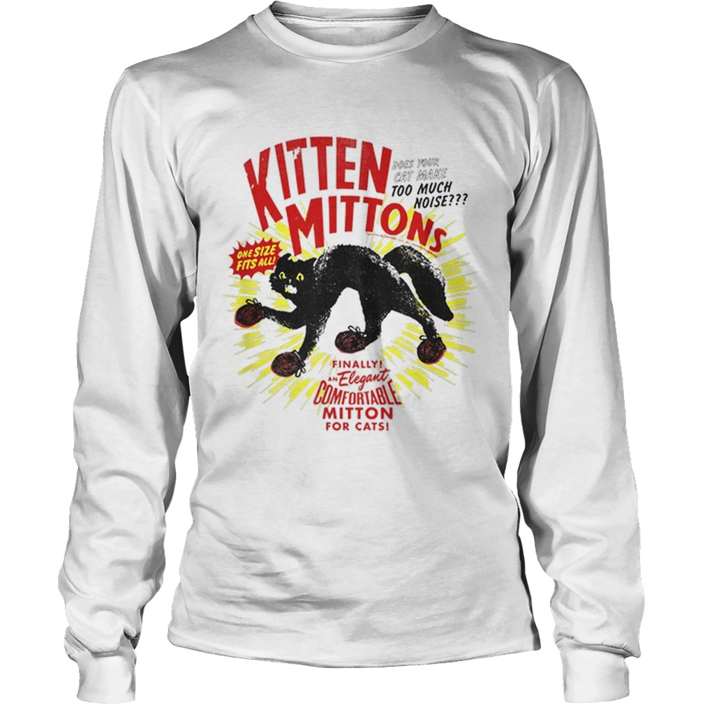 Always Sunny In Philadelphia Kitten Mittons Cats Lover LongSleeve