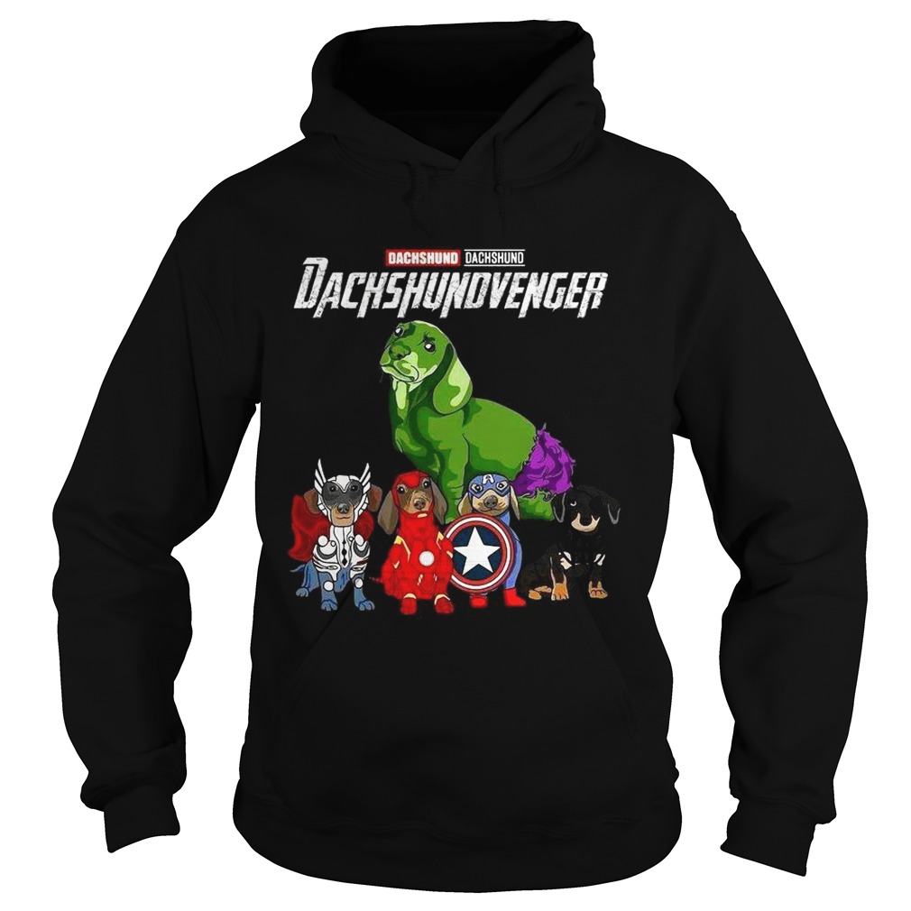 Avengers Endgame Dachshund Dachshundvenger Hoodie