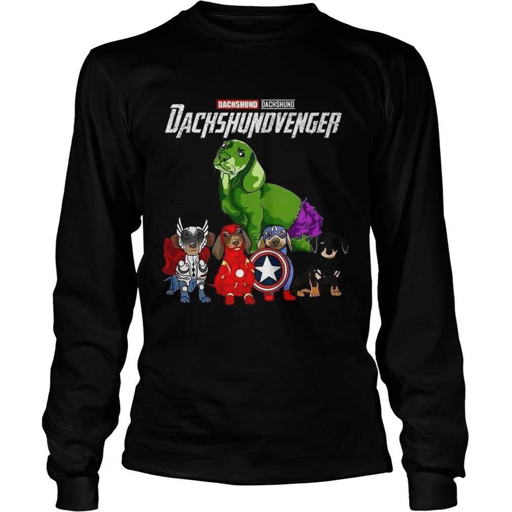 Avengers Endgame Dachshund Dachshundvenger LongSleeve