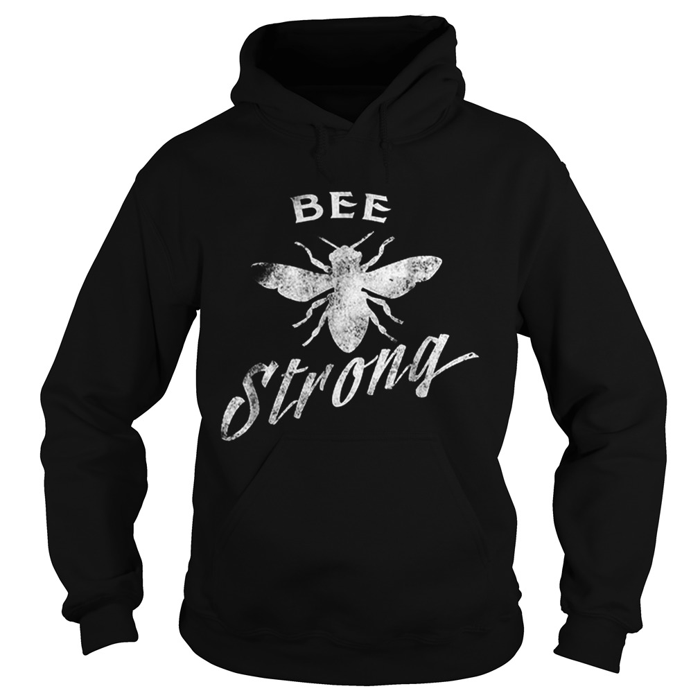 Bee Strong Save Bees Beekeeper Honey Pollens Hoodie