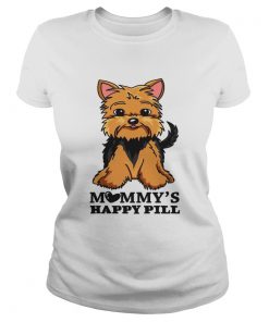 Brown Black Yorkie Mommys Happy Pill  Classic Ladies