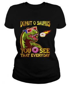 Cool Dinosaur Donut O Saurus Flying Donut Meteor  Classic Ladies