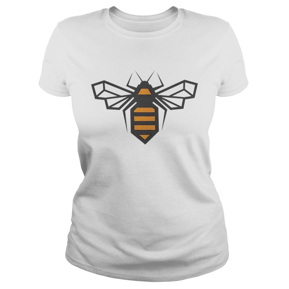 Cool Minimalist Honeybee Bee Queen Bee Classic Ladies