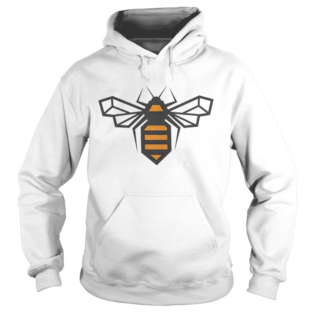 Cool Minimalist Honeybee Bee Queen Bee Hoodie