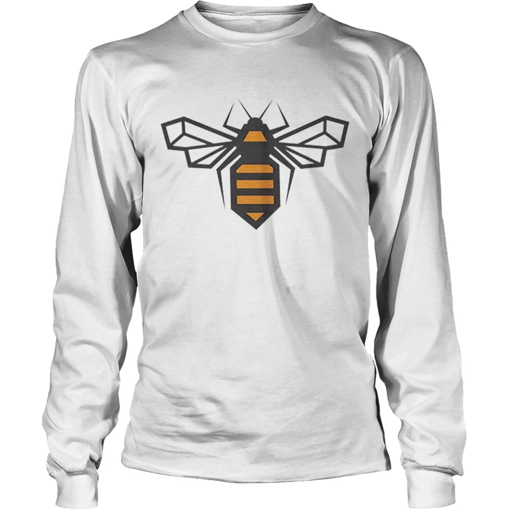 Cool Minimalist Honeybee Bee Queen Bee LongSleeve