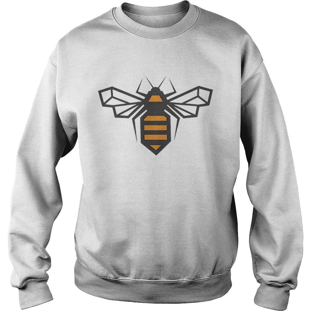 Cool Minimalist Honeybee Bee Queen Bee Sweatshirt