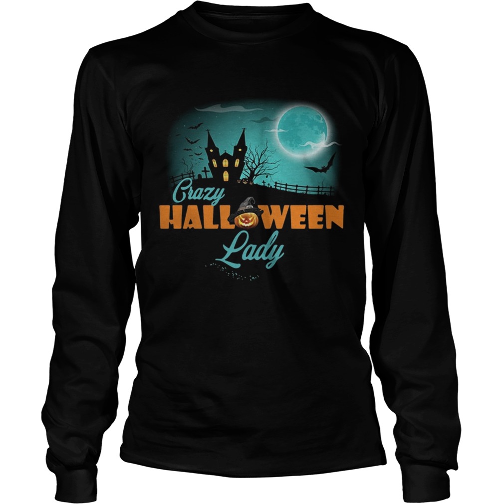 Crazy Halloween lady LongSleeve