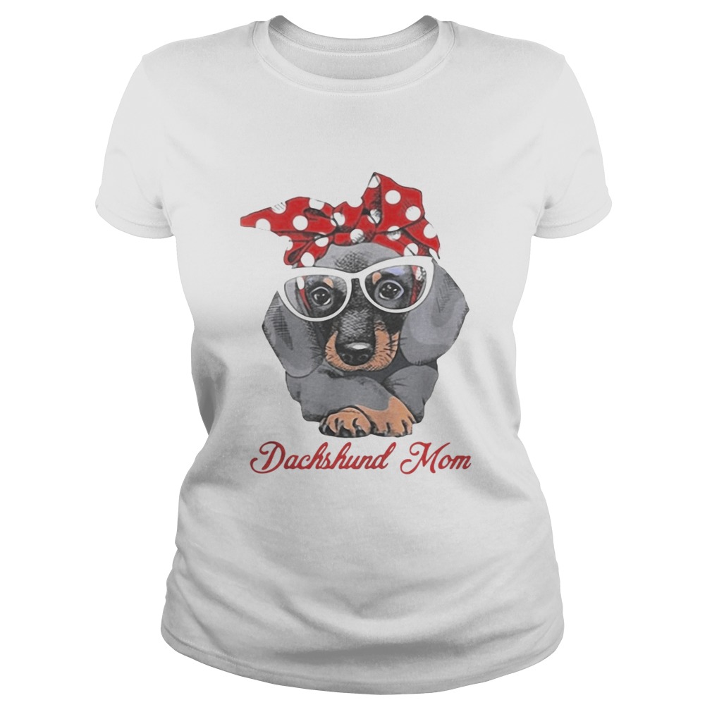 Dachshund mom Classic Ladies