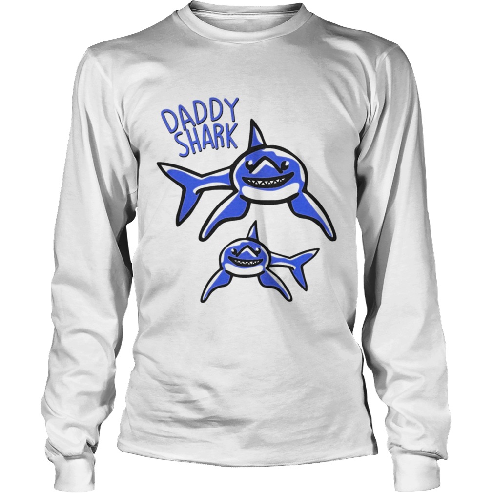 Daddy Shark Womens TShirt LongSleeve