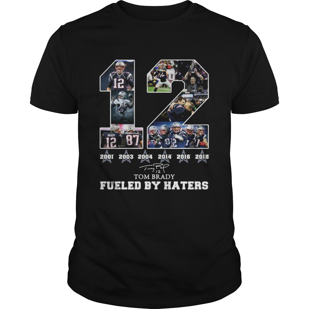 Dallas Cowboys Tom Brady fueled by haters signature shirt