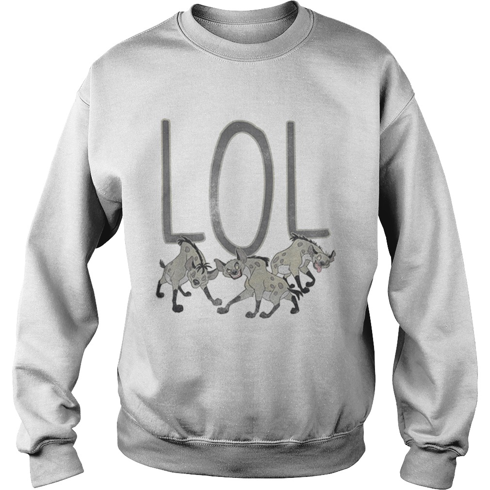 Disney Lion King Hyenas LOL Sweatshirt