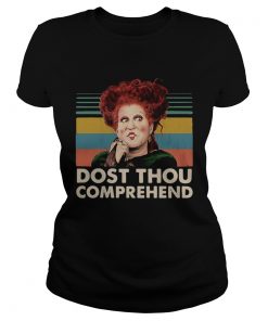 Dostthou comprehend Hocus Pocus Halloween retro  Classic Ladies