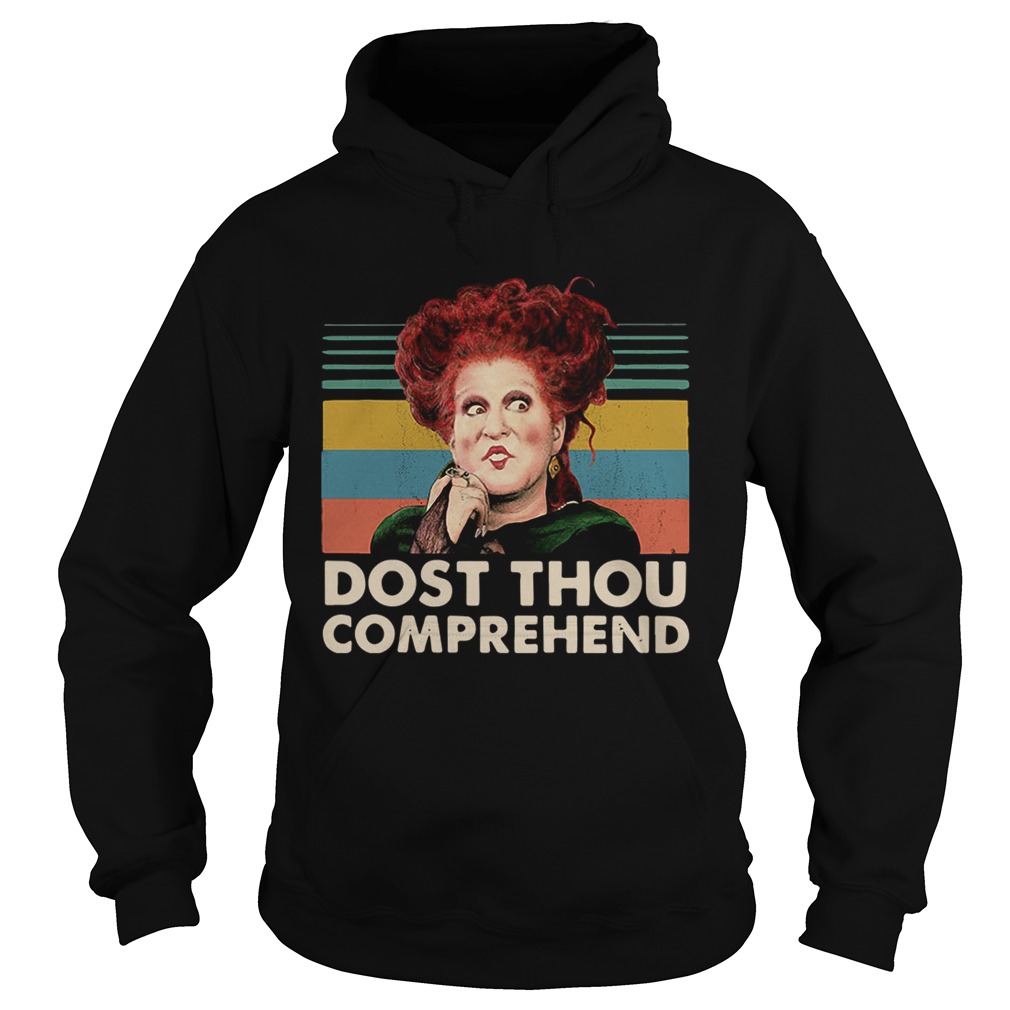 Dostthou comprehend Hocus Pocus Halloween retro Hoodie