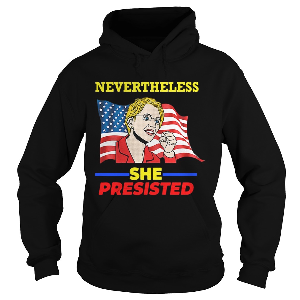 Elizabeth Warren Pocahontas Nevertheless she persisted Hoodie