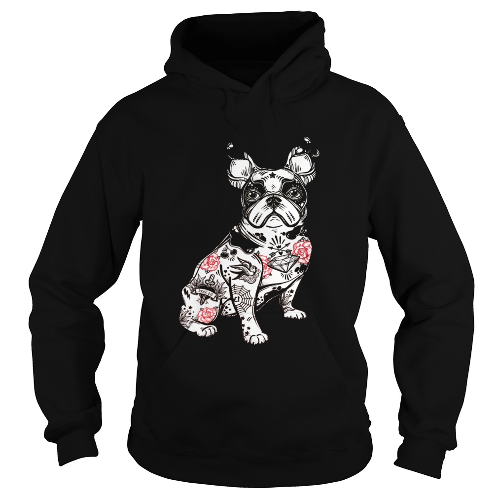 Frenchie Tattoo Hoodie