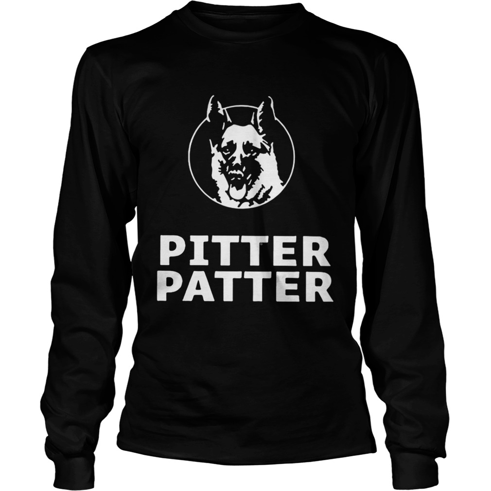 German Shepherd Pitter Patter LongSleeve