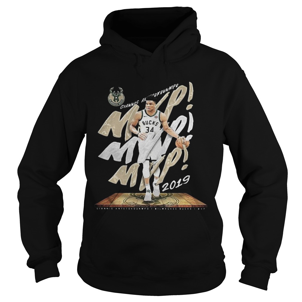 Giannis Antetokounmpo Mvp Milwaukee Bucks Hoodie