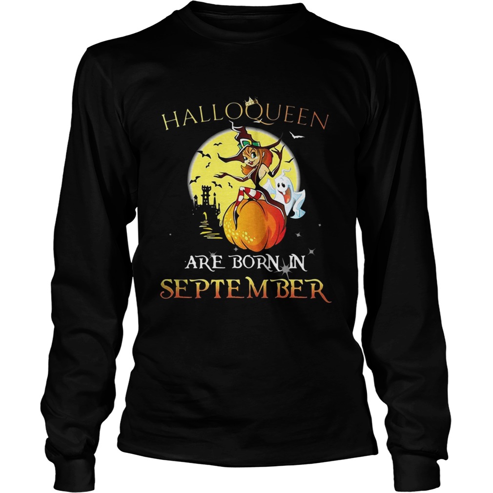 Halloqueen are born in September LongSleeve