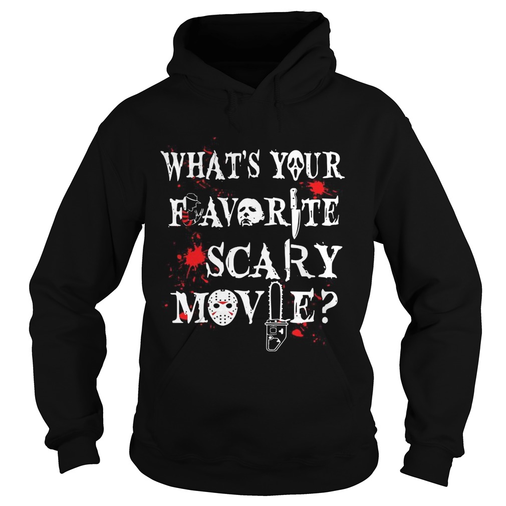 Halloween Ghostface whats your favorite scary movie Hoodie