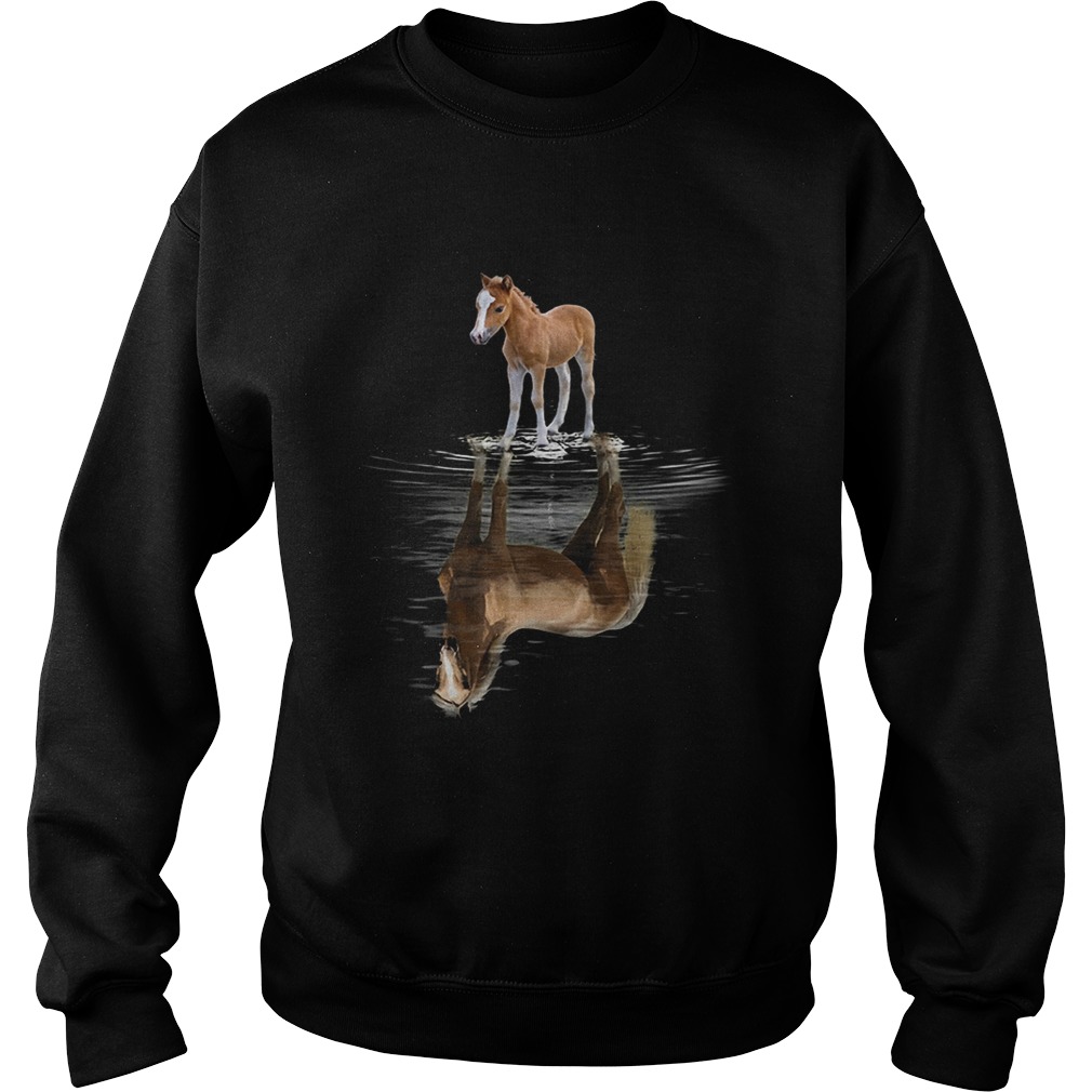 Horse reflection Sweatshirt