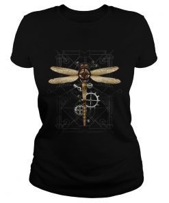 Hot Steampunk Dragonfly Vintage Gears Goth  Classic Ladies