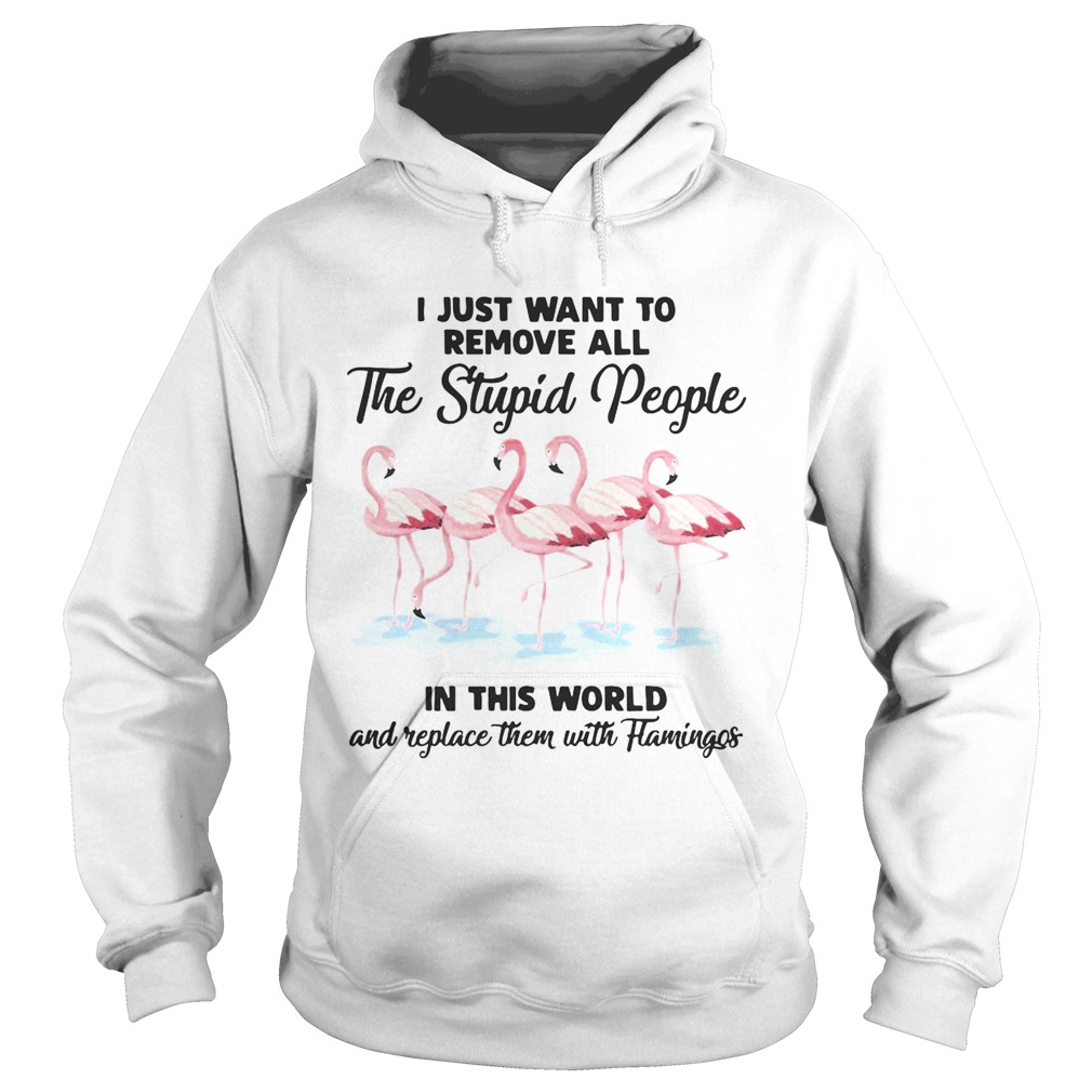 I just wantto remove allthe stupid people in this world and Hoodie