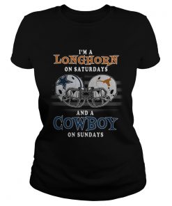 Im a Longhorn on Saturdays and a Cowboy on Sundays  Classic Ladies