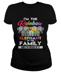 Im the rainbow elephant of the family and Im proud of it  Classic Ladies