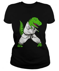 Karate TRex Dinosaur Fighter Ninja  Classic Ladies