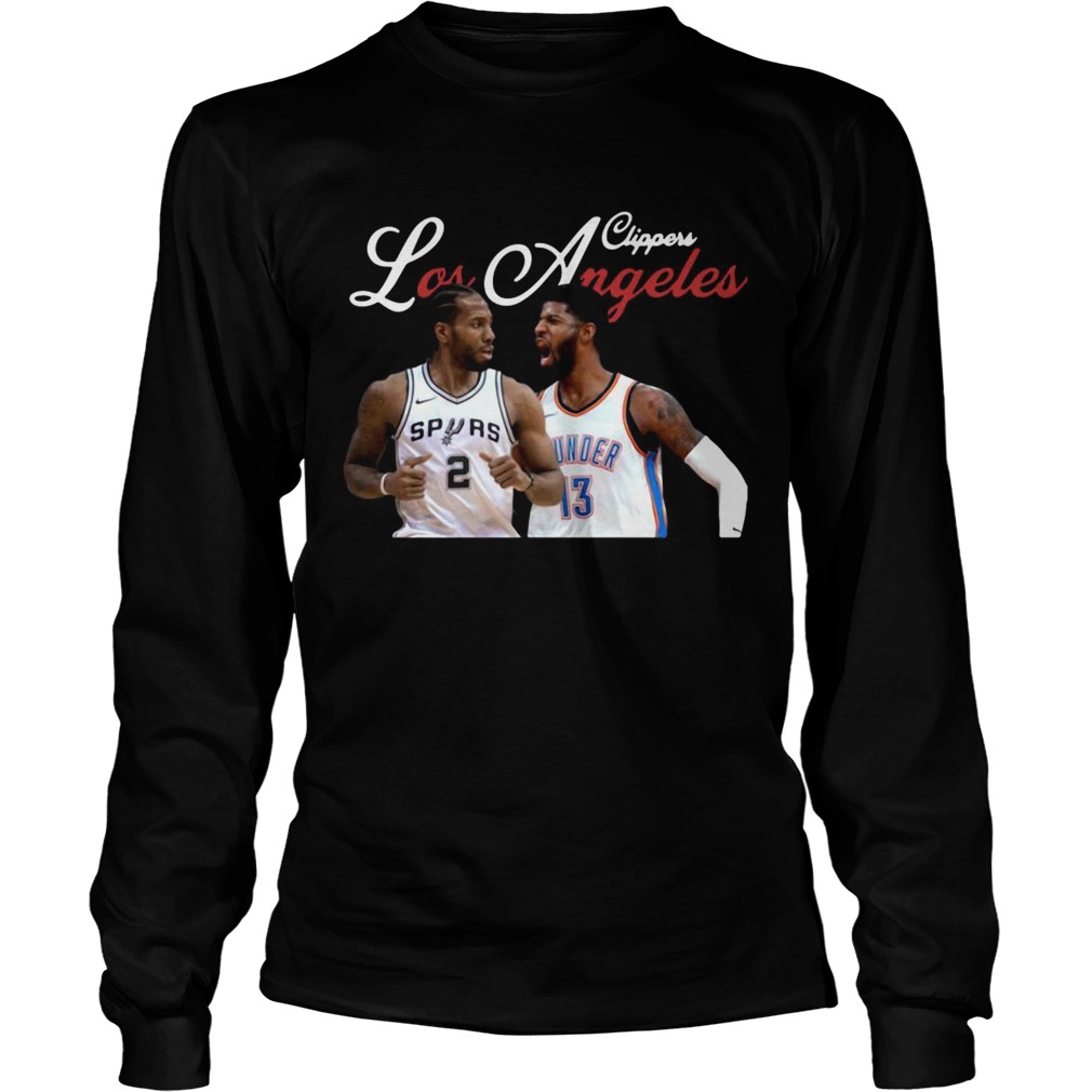 Kawhi Leonard Paul George LA Clippers LongSleeve