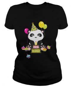 Kids Cute Animal Lovers Panda 6thBoy And Girl  Classic Ladies