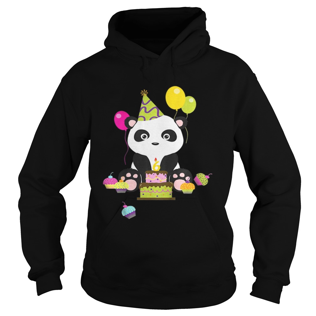 Kids Cute Animal Lovers Panda 6thBoy And Girl Hoodie