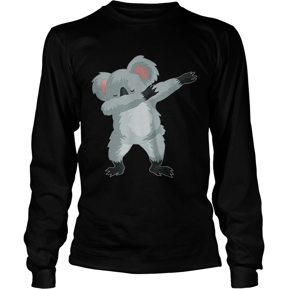 Koala Cute Dabbing Dab Dance LongSleeve