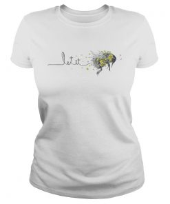 Let It Bee Sunflower Hippie  Classic Ladies