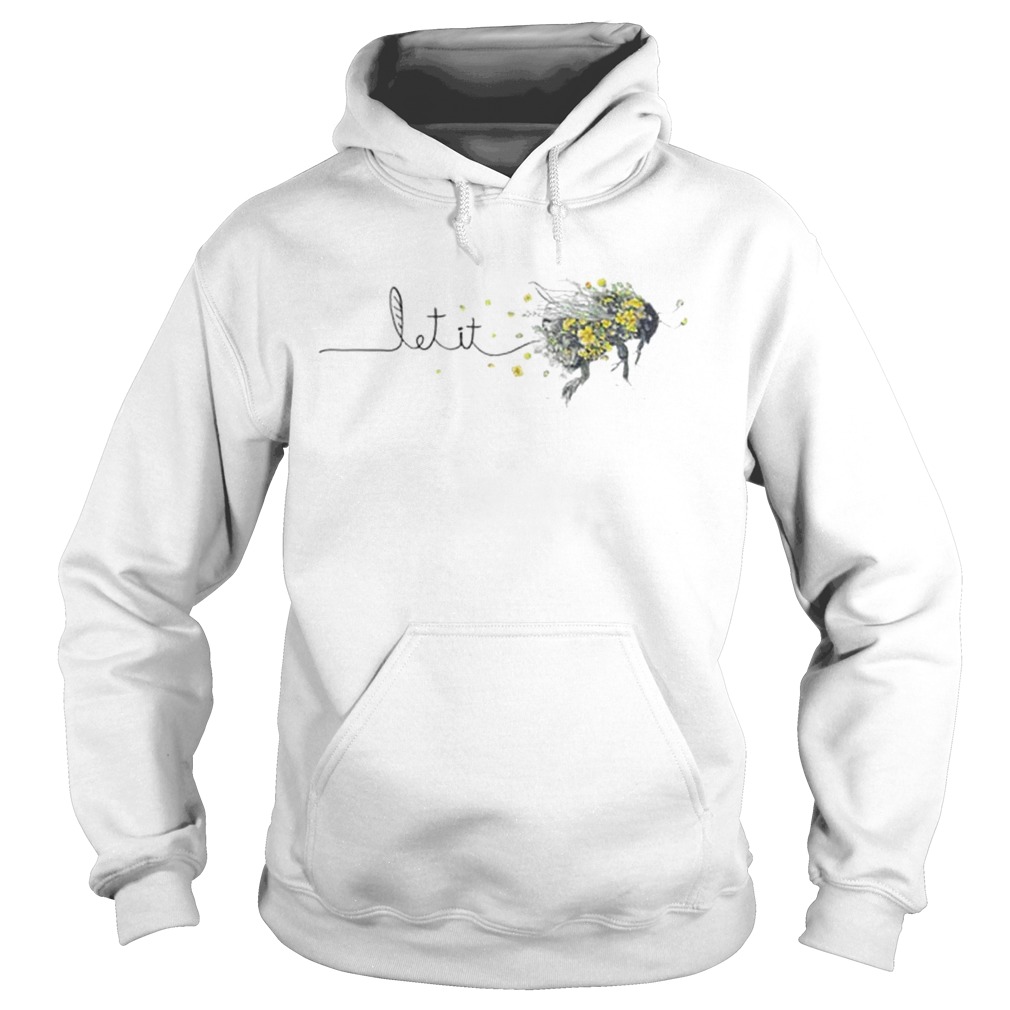 Let It Bee Sunflower Hippie Hoodie