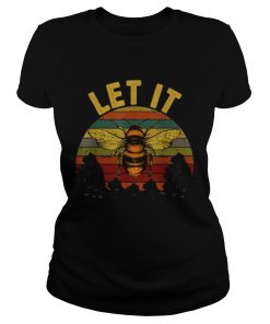 Let It Bee Vintage Beekeeper For Who Love Bee  Classic Ladies