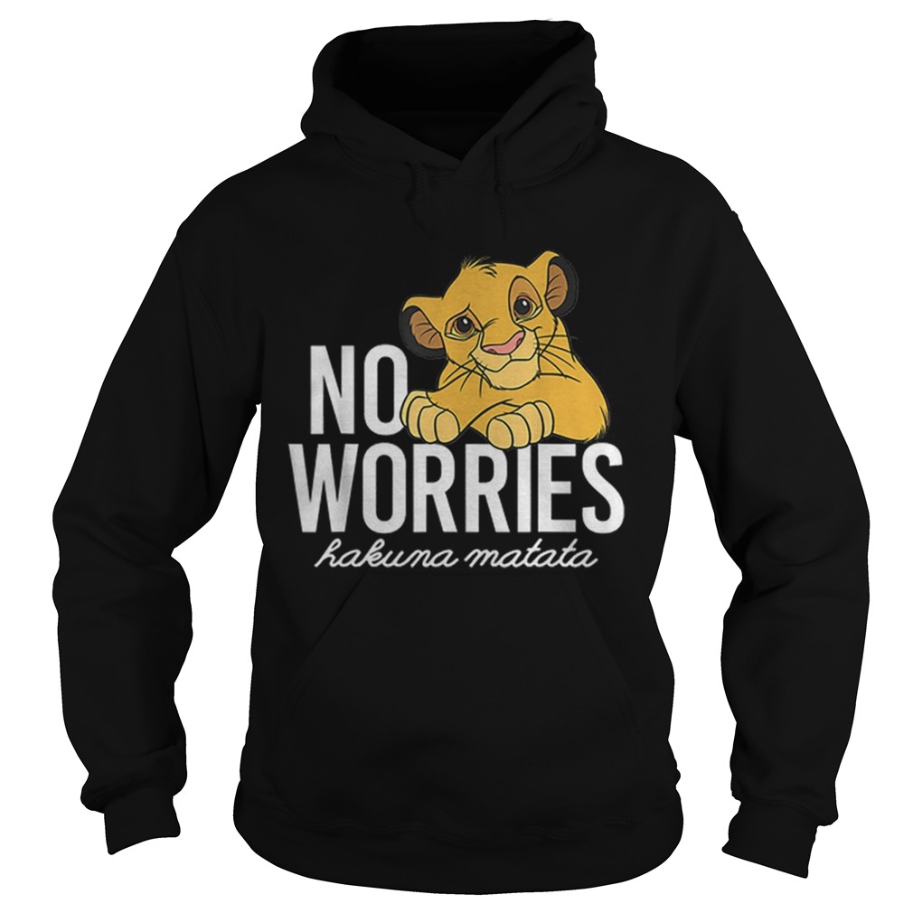 Lion King No Worries Hakuma Matata Hoodie