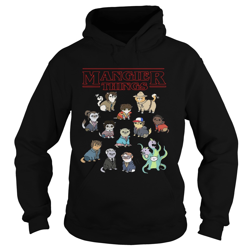 Mangier Things Stranger Things Hoodie