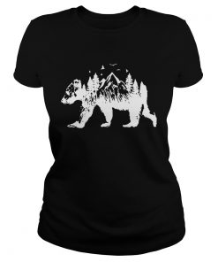 Mountains Bear  Classic Ladies