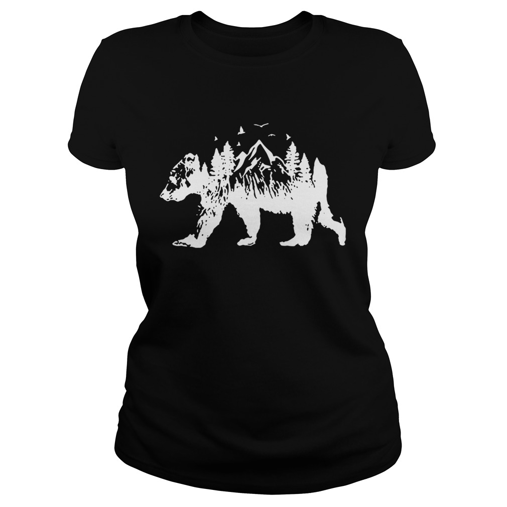 Mountains Bear Classic Ladies