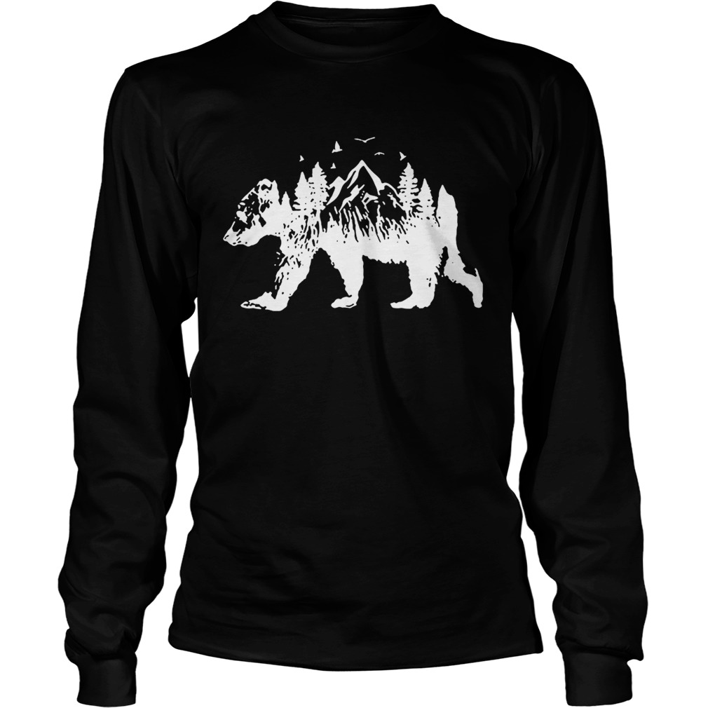 Mountains Bear LongSleeve