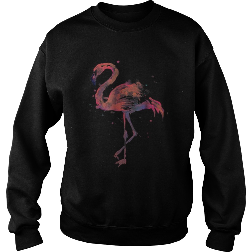 Official Pink Flamingo Watercolor Sweatshirt